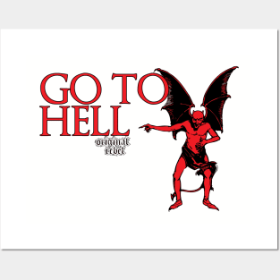 Go To Hell Posters and Art